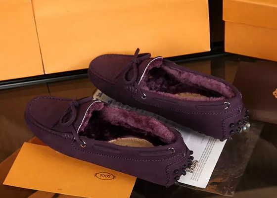 TODS Loafers Lined with fur Women--011